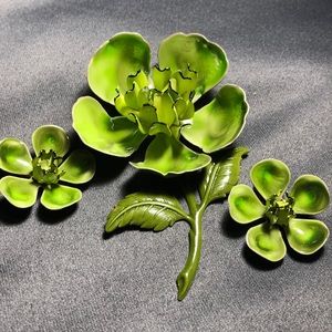 Vintage Earring and Pin Set